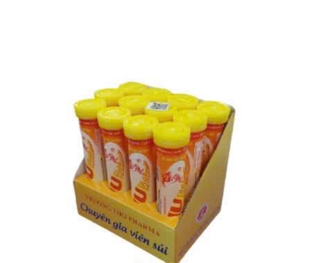 Multivitamin MU  t/20v lốc 12tube