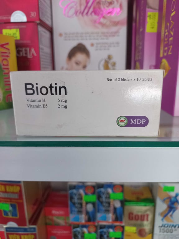 Biotin hộp  medi h/20v