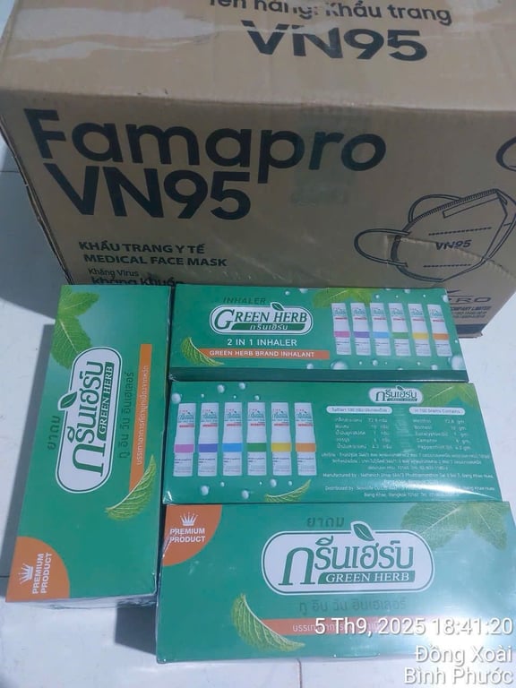 Hít thái nhiều màu