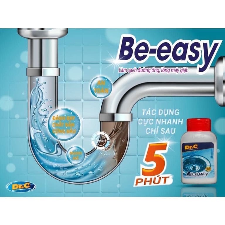 Bột Thông Tẩy Đa Năng Dr.C Be-easy