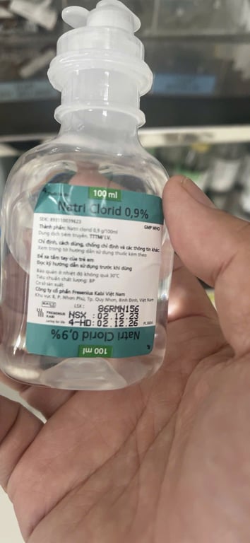 Natri 100ml chuyền thùng 80 chai