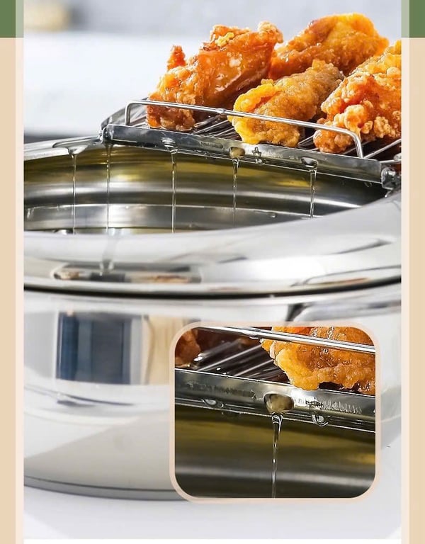 Nồi chiên ngập dầu Fryer Pot 2.2 lít và 3.4lít