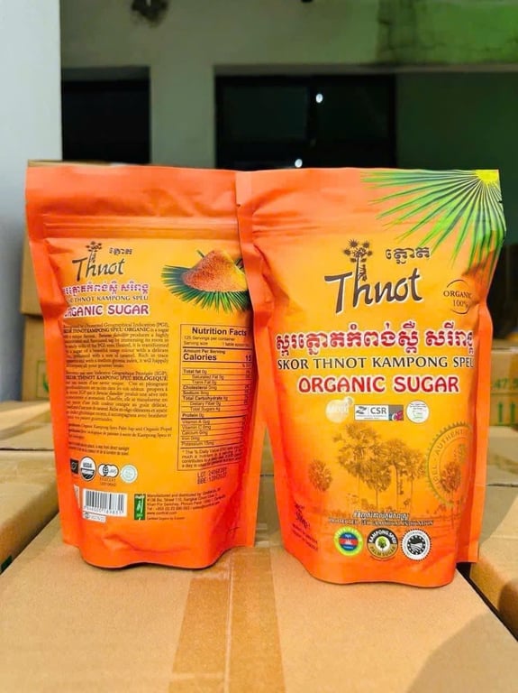 ĐƯỜNG THỐT NỐT HỮU CƠ CONFIREL