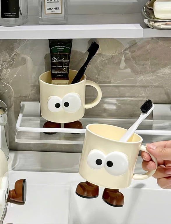 Set 2 Ly uống nước, cốc đánh răng  xinh xinh