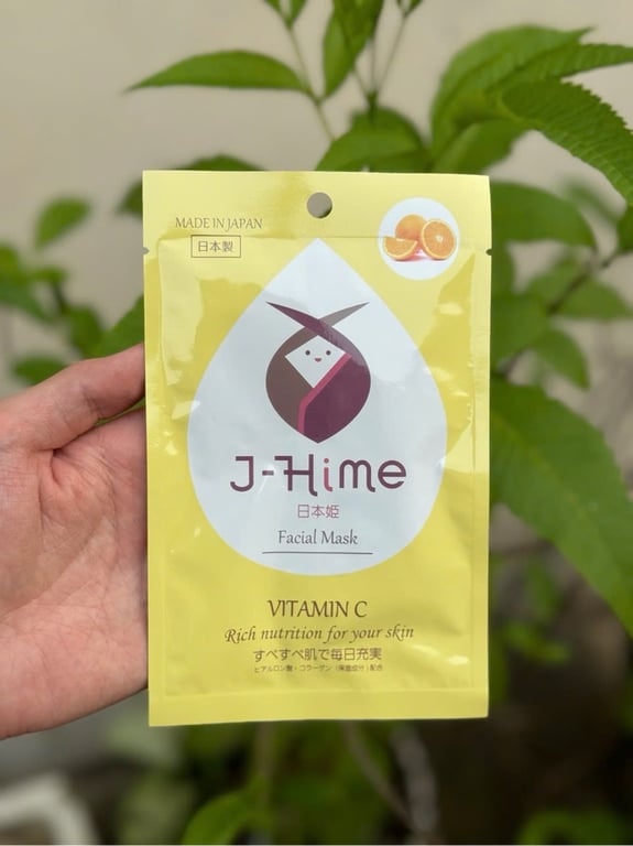 ĐẮP MẶT NẠ NHẬT SIÊU DƯỠNG CHẤT J-HIME FACIAL MASK