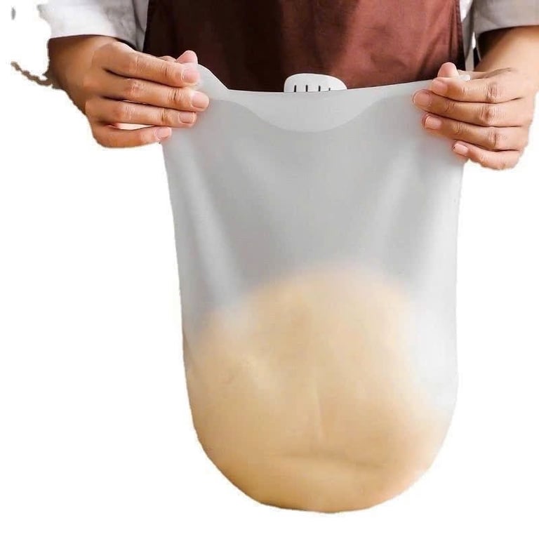 Túi Nhào Bột Silicon Nguyên Sinh Chống Dính Siêu Dai