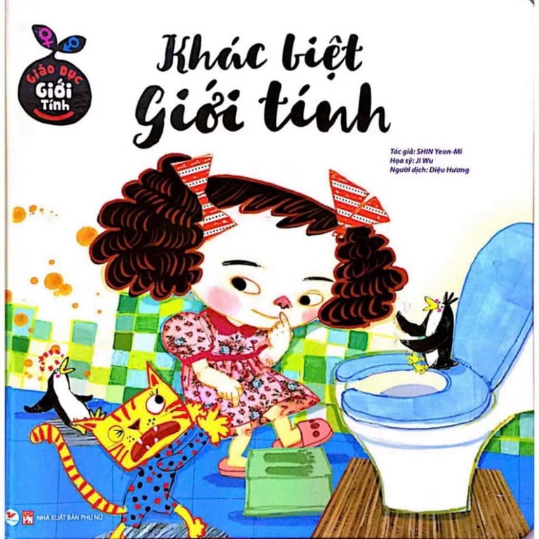 bộ 10q sách Giáo Dục Giới Tính cho trẻ 3–9 tuổi