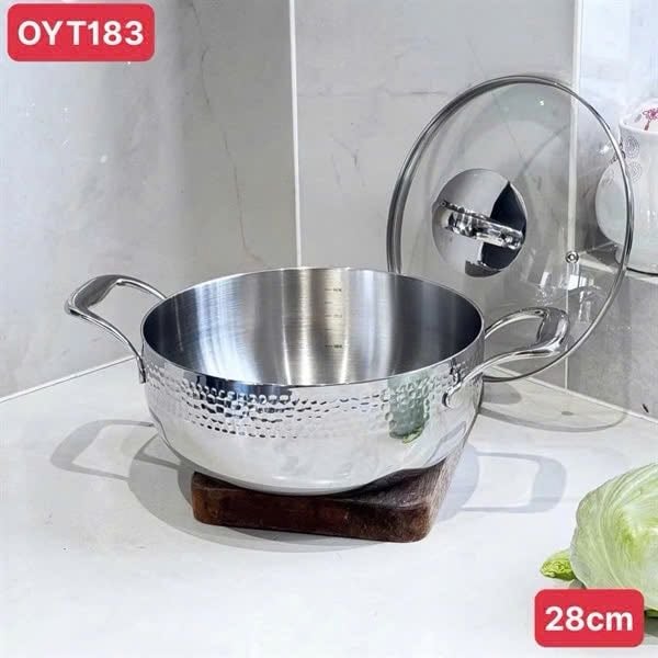 NỒI CANH OYATTON 24/28CM VÂN NỔI KATA 💠 💠OYT182,OYT183