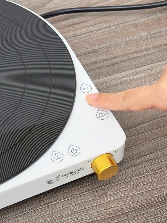 Bếp từ đơn lõi đồng hình nốt nhạc Kaiyo