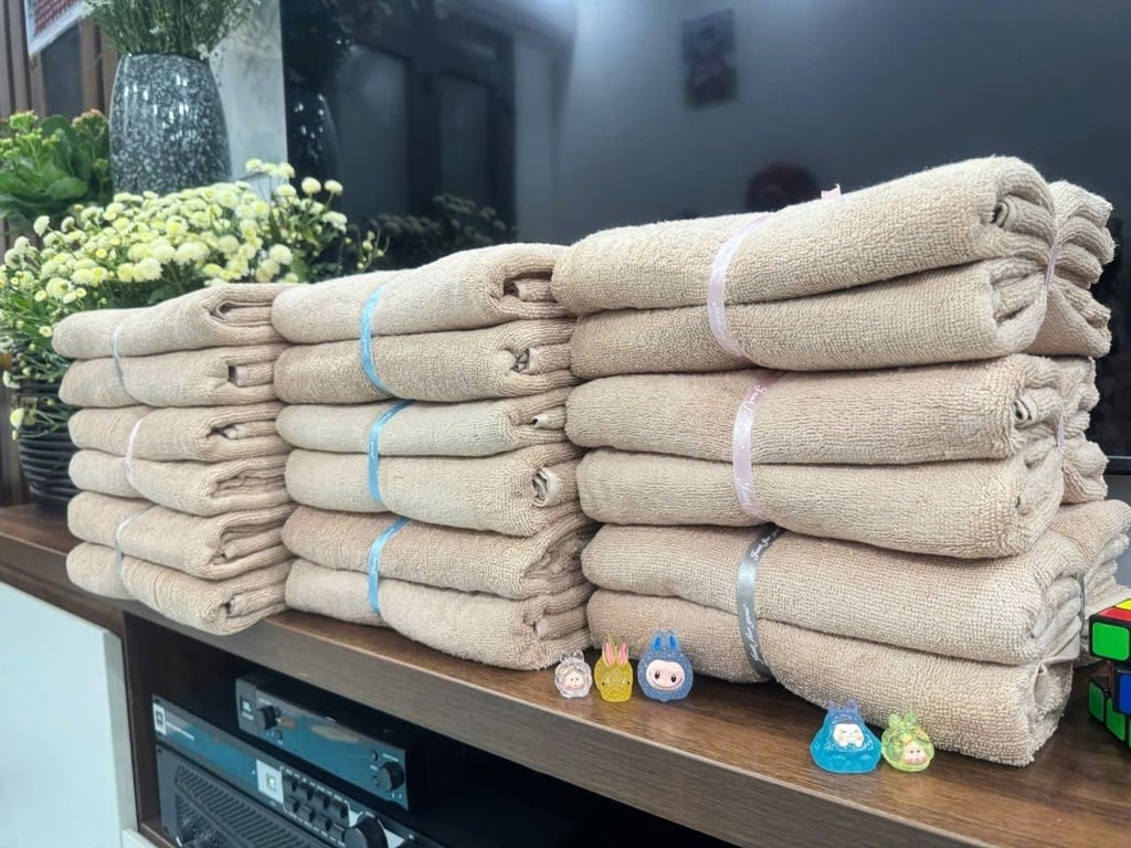 Set 2 khăm tắm canifa 65*135cm