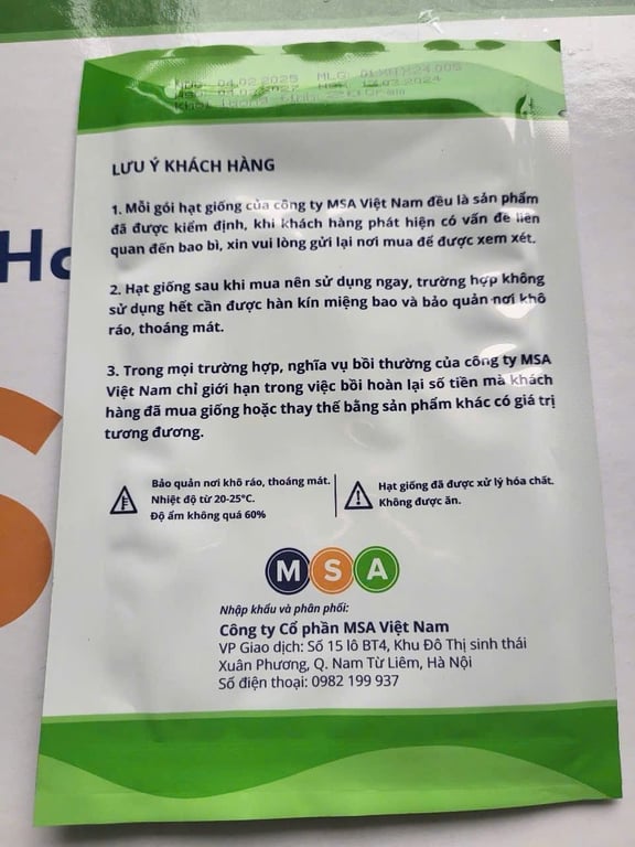 Hạt giống rau dền gói 50g