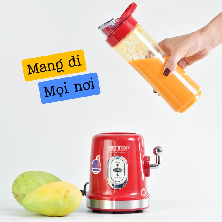 MÁY XAY SINH TỐ MINI BENNIX BN-86BL