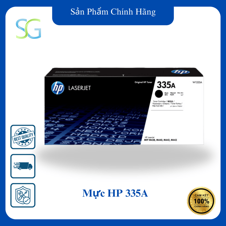 Mực In HP 335A Black (W1335A) Chính Hãng