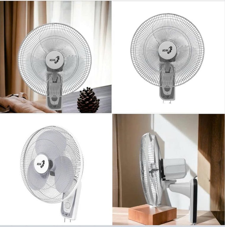 Quạt Treo Tường Asiavina VY357792 55W Xám