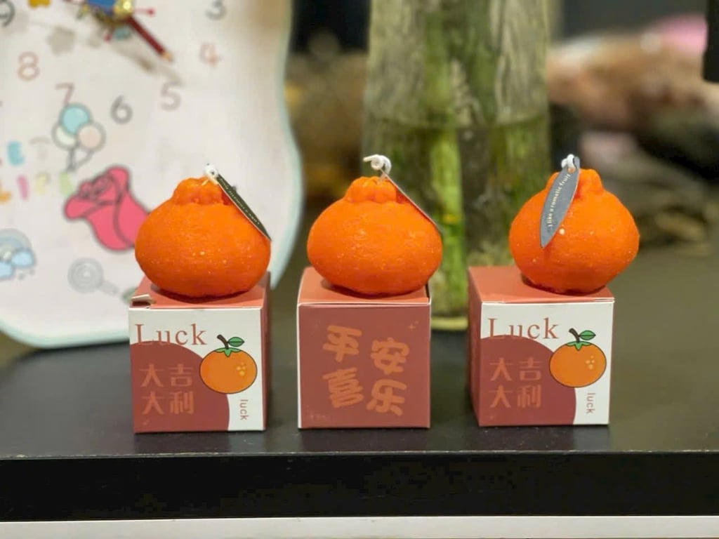 Set 3 Nến Thơm Hình Trái Cam