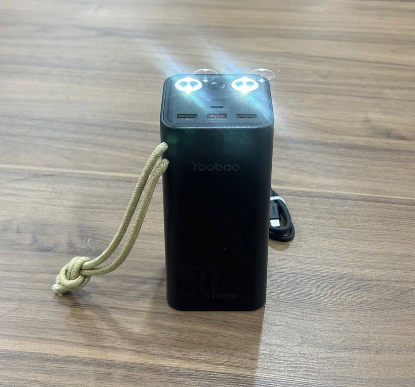 Pin Sạc Dự Phòng Yoobao H5 50000mAh – Siêu trâu, siêu đỉnh, siêu tiện