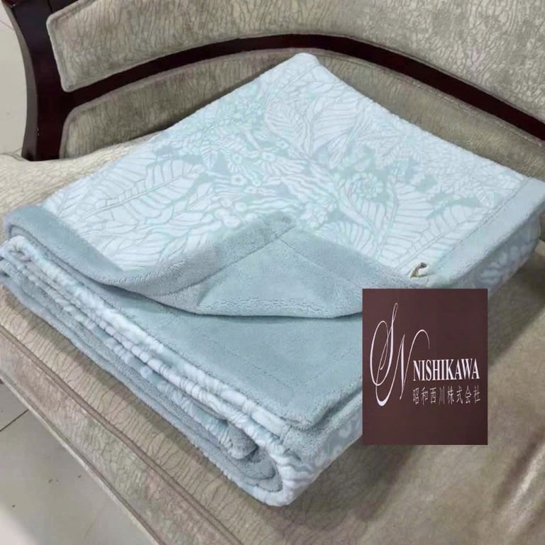 CHĂN LÔNG CỪU 3D NHUNG SỮA NHẬT NISHIKAWA 2024