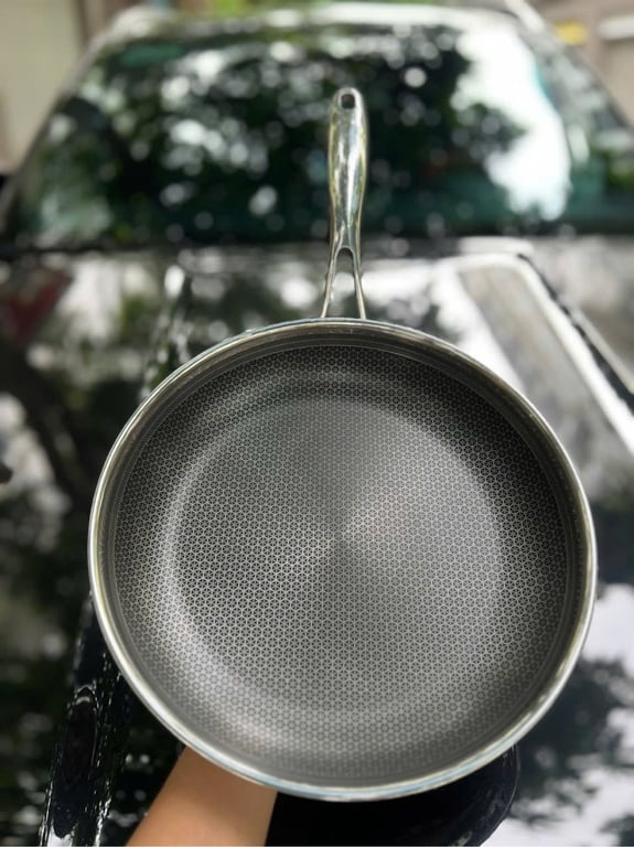 CHẢO BLACKCUBE INOX 3 LỚP ĐÁY TỪ CHỐNG DÍNH KIMS COOK