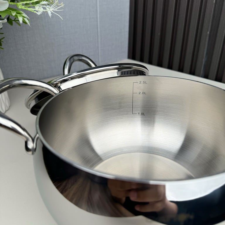 Nồi Vạc nắp kim loại Oyatton 20/24CM -  OYT285/OYT287