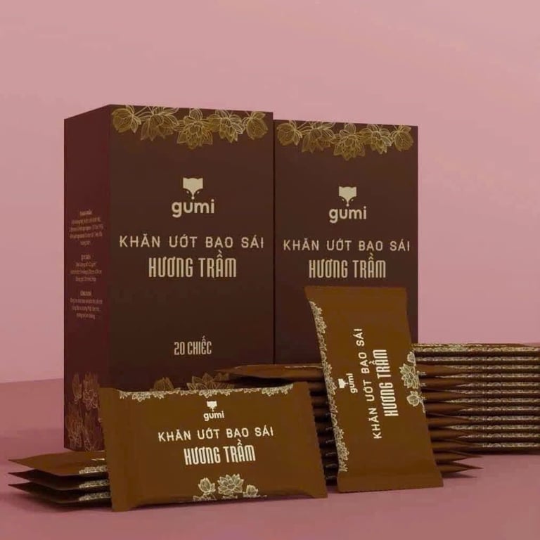 KHĂN ƯỚT BAO SÁI HƯƠNG TRẦM