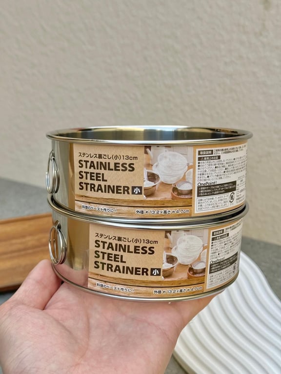 Dụng cụ lọc inox của Nhật