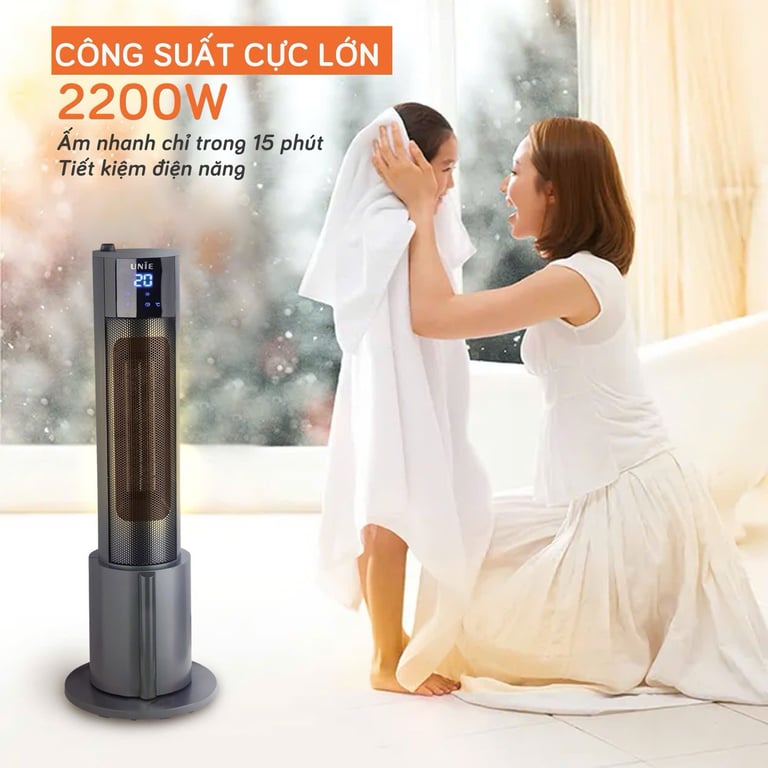 Máy sưởi gốm Ceramic UE129