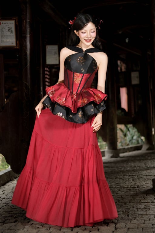 Flexy - Set Yếm Đan Huyền S/M/L/XL