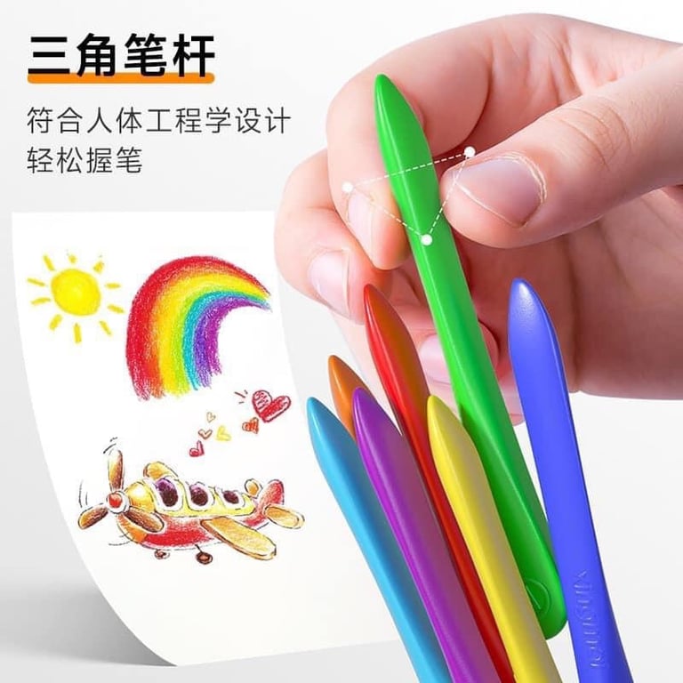 HỘP BÚT SÁP XỊN 36 MÀU CHO BÉ