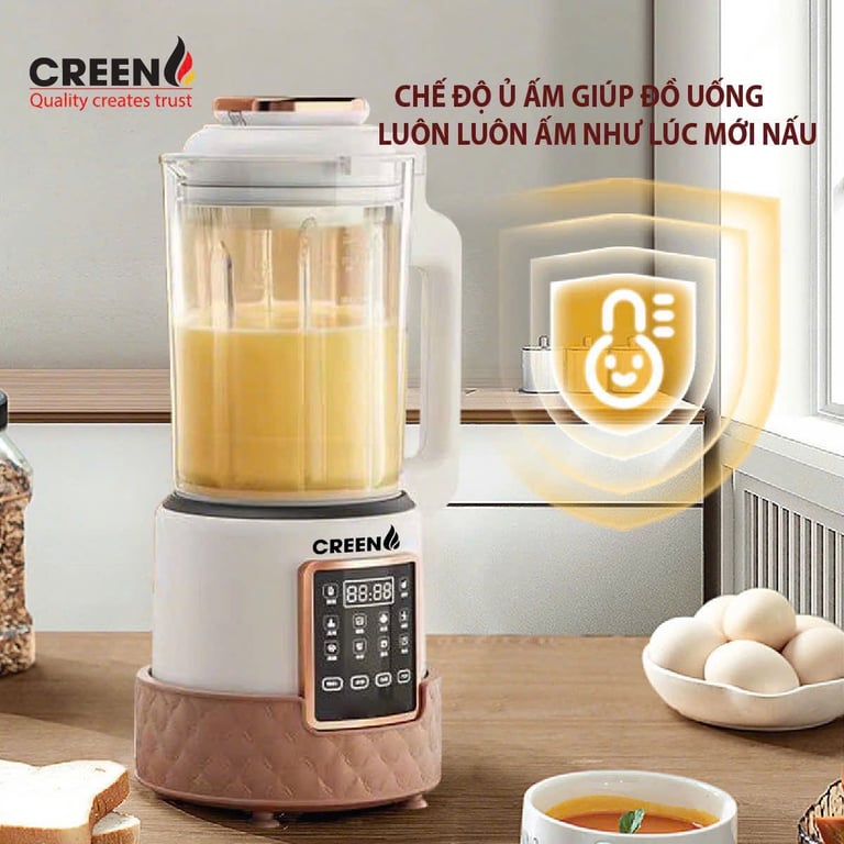 CR600 - MÁY LÀM SỮA HẠT 1.75L 1000W CREEN