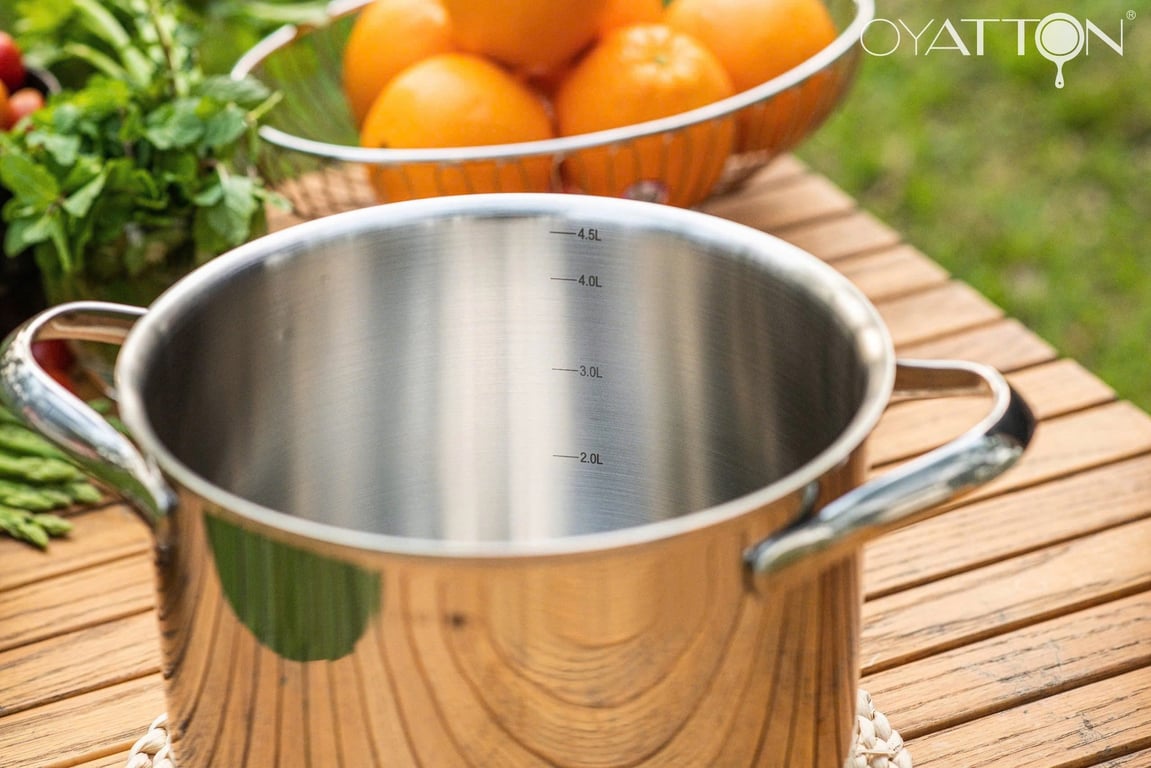 NỒI LIỀN KHỐI INOX 18/10 OYATTON 20CM 4L OYT278