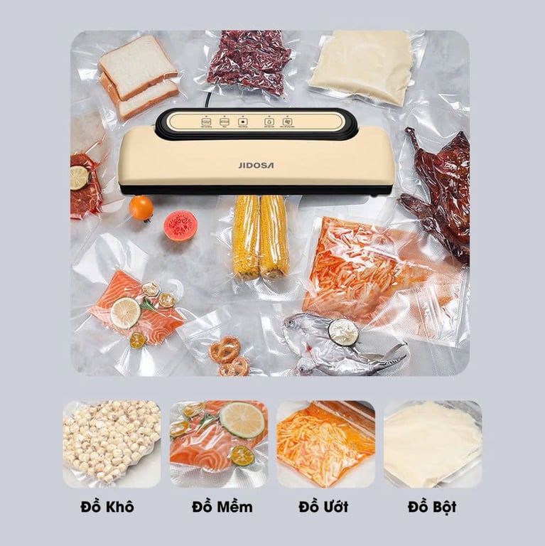 JD3400 - Máy Hút Chân Không Thực Phẩm Gia Đình JIDOSA 100W