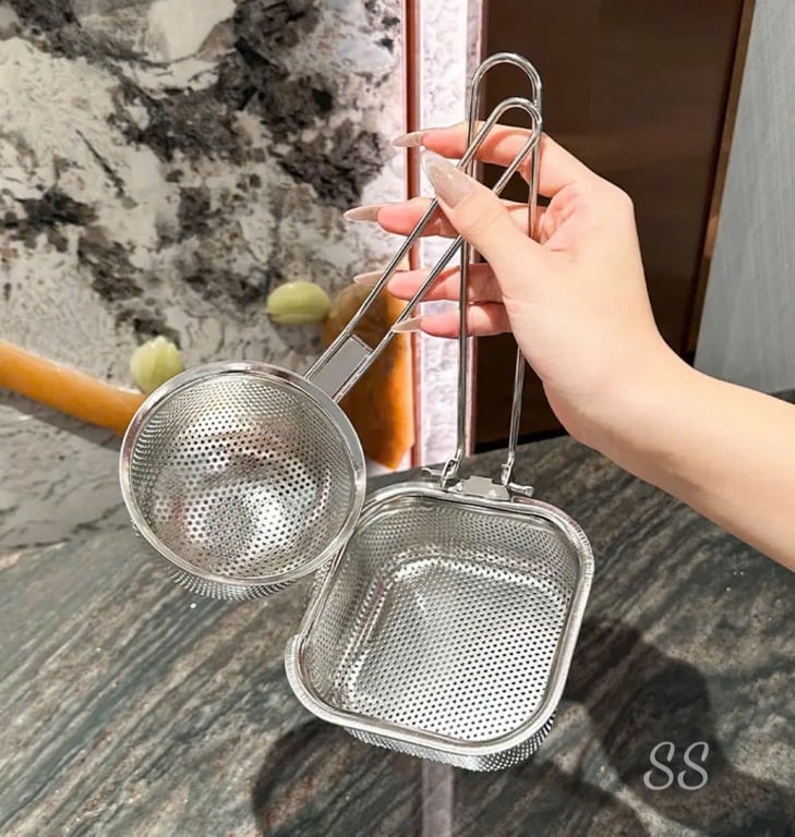 Muôi Thìa Thủng Nhúng Lẩu Inox 304 xịn đét