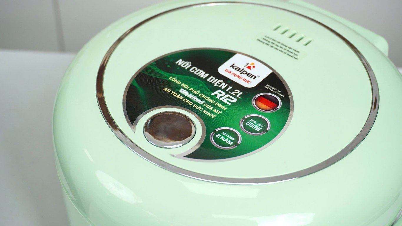 NỒI CƠM ĐIỆN CAO CẤP KALPEN R12 DUNG TÍCH 1,2L