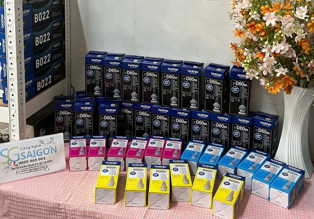 Mực In Brother BT 5000Y - Màu Vàng