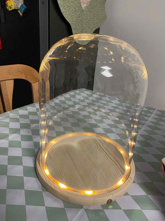 Khung kính tròn size 20*30cm