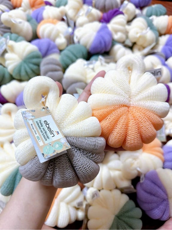 BÔNG TẮM MASSAGE - TẨY DA CHẾT ĐỨC EBELIN