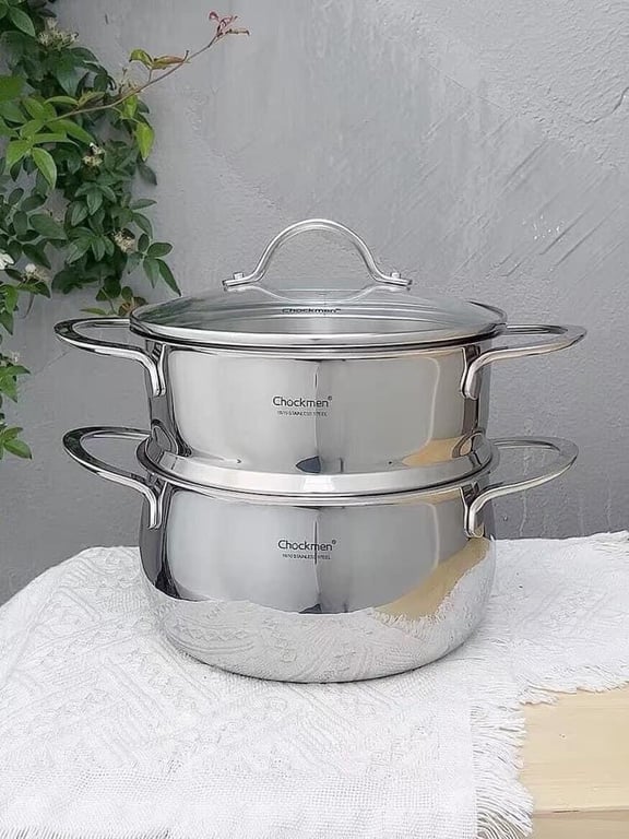 Bộ nồi kèm xửng hấp Chockmen 16cm - CKM590