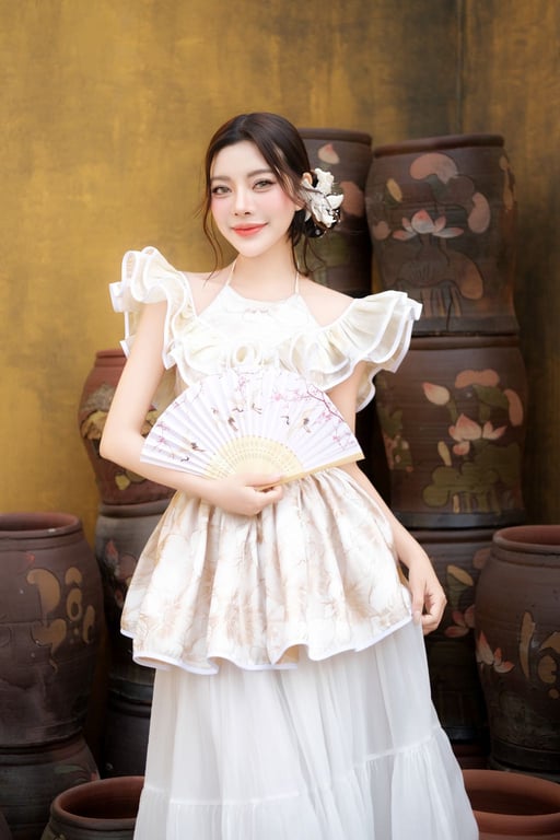 Flexy - Set Yếm Niên An kem S/M/L/XL