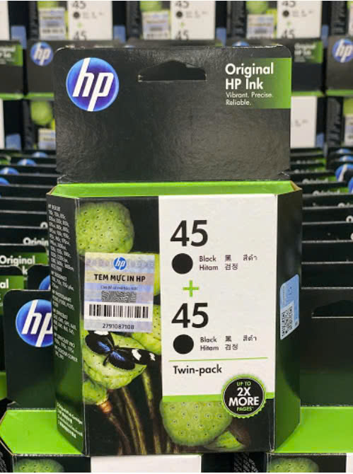 Mực In Sơ Đồ HP CC625A (HP 45A 2 Hộp Black) - Chính Hãng
