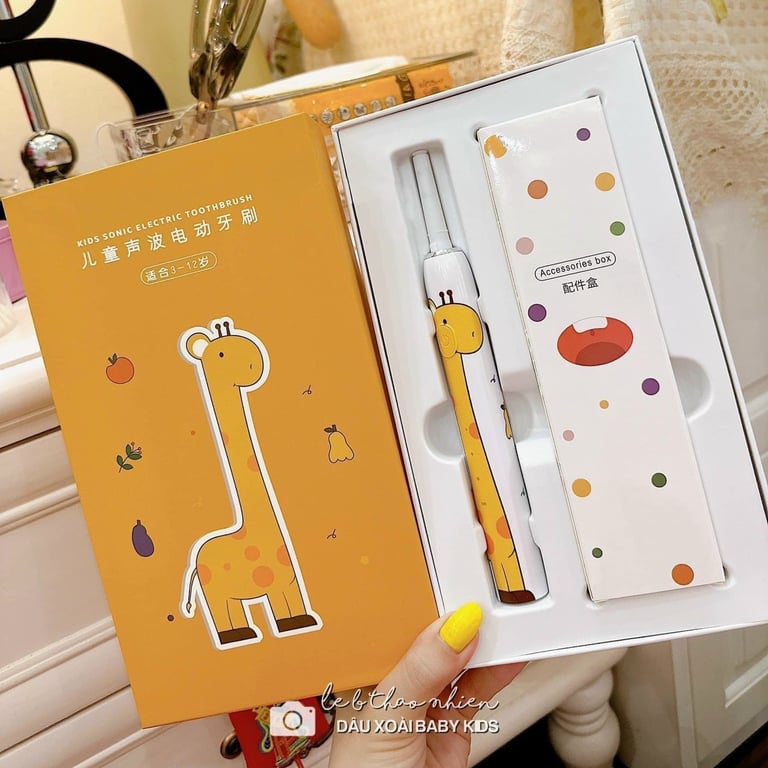 BÀN CHẢI ĐIỆN KID CHÍNH HÃNG BOORUI