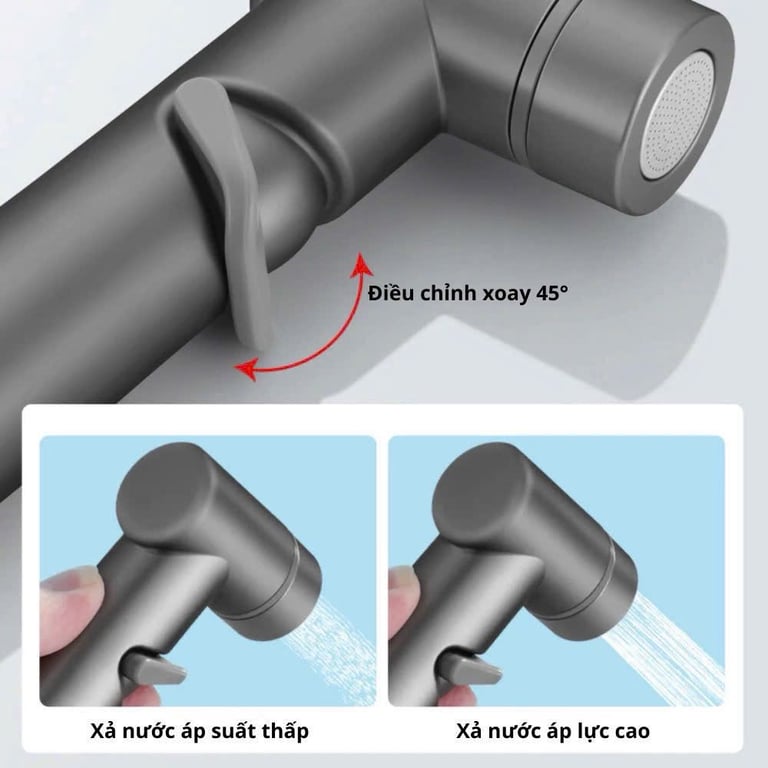 BỘ VÒI XỊT VỆ SINH TĂNG ÁP CAO CẤP KLB25