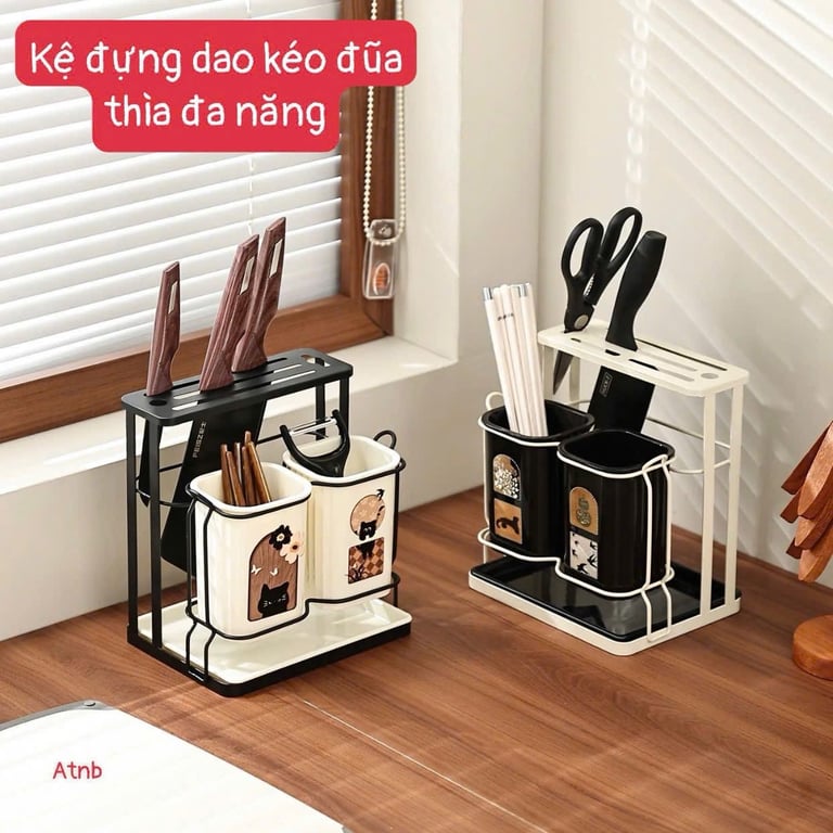 Kệ đựng dao kéo đũa thìa nội địa Trung