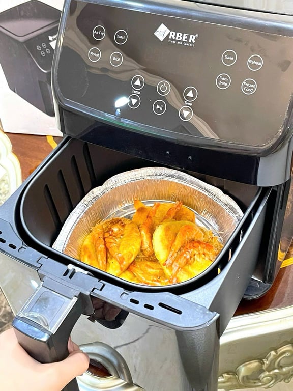 Nồi chiên không dầu ARBER ABNCKD5.5 dung tích 5.5l❤️