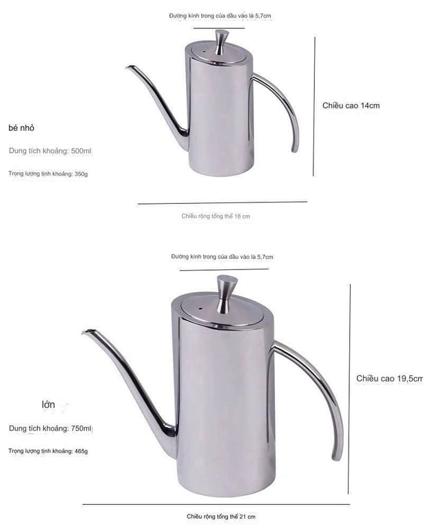 Bình rót OYATTON OYT759-OYT760