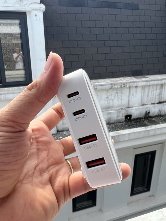 TOOCKI 67W GaN POWER CUBE – Bộ sạc nhanh 4 cổng