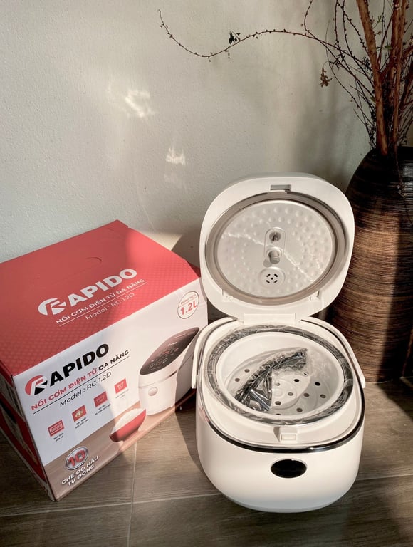 𝐍Ồ𝐈 𝐂Ơ𝐌 𝐃𝐈Ệ𝐍 𝐓Ử 𝐑𝐀𝐏𝐈𝐃𝐎 𝐑𝐂-𝟏.𝟐𝐃 𝐜ô𝐧𝐠 𝐧𝐠𝐡ệ 𝐍𝐡ậ𝐭 𝐁ả𝐧 1.2L