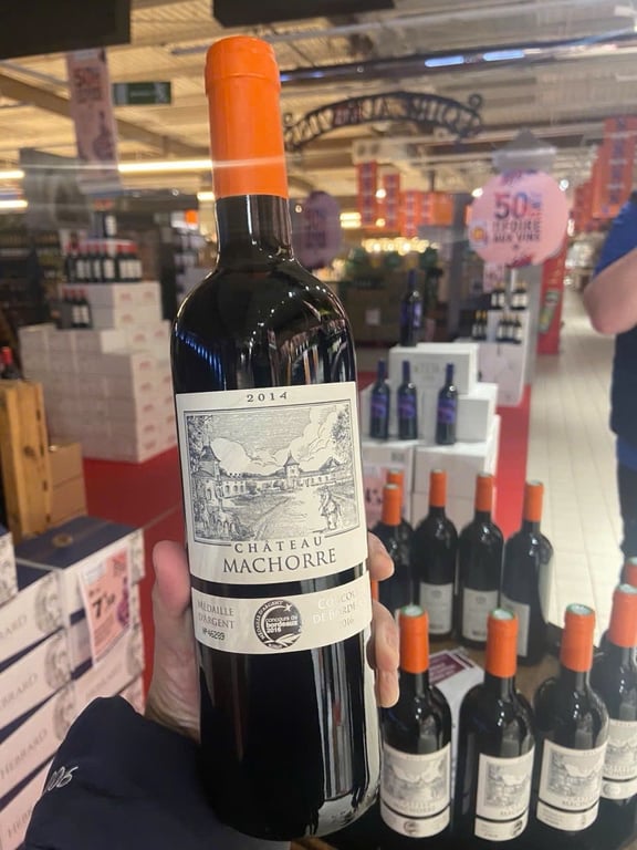 RƯ.ỢU VANG CHÁT CỦA LÂU ĐÀI NỔI TIẾNG CỦA PHÁP CHATEAu MACHORRE