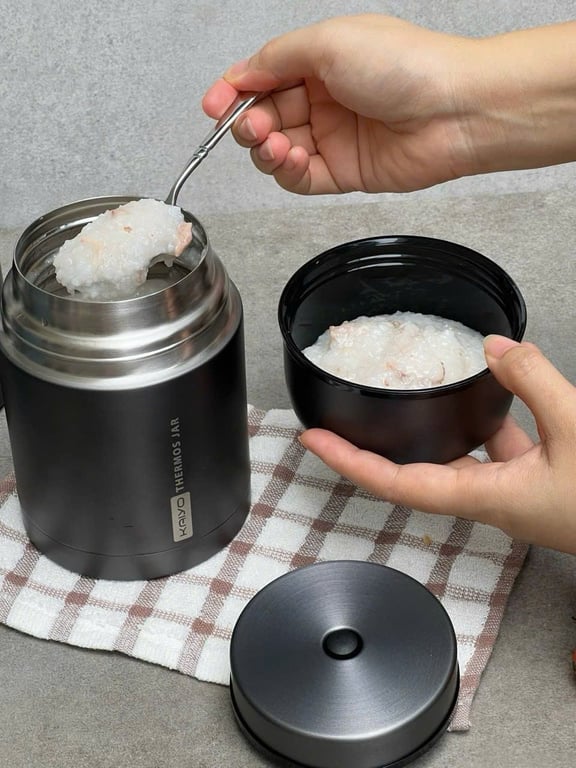 Bình cháo giữ nhiệt kaiyo 750ml-1000ml