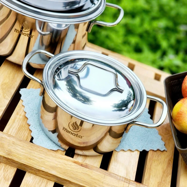 Bộ 3 nồi 1 lớp MINATA