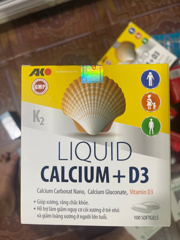 Calcium liquid sò h/100v nang